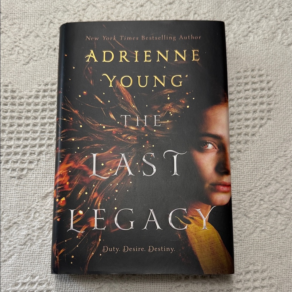 The Last Legacy by Adrienne Young Hardcover Book